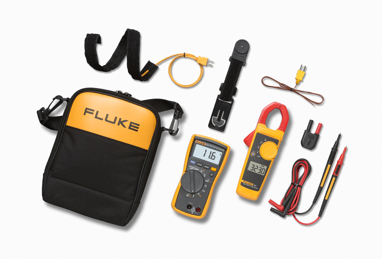 Kit Combinado para Electricistas Fluke 117/323