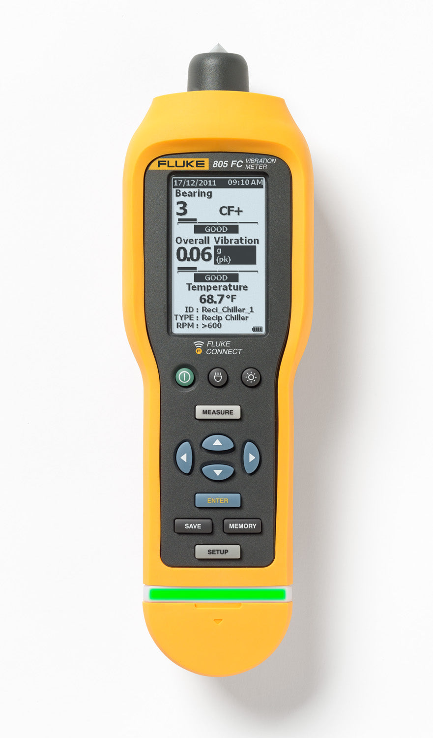 Medidor de Vibraciones Fluke 805 FC