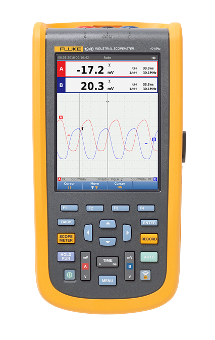 Osciloscopio Portátil Fluke 124B/INT