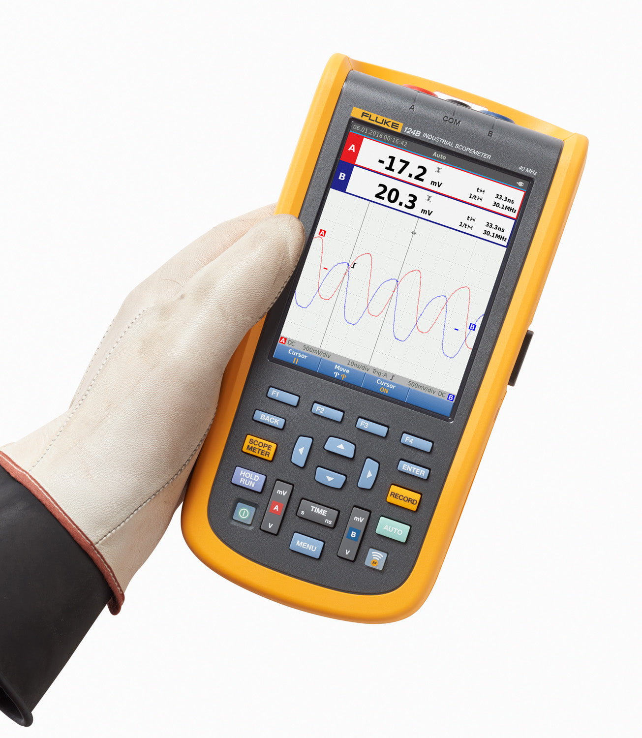 Osciloscopio Portátil Fluke 124B/INT/S