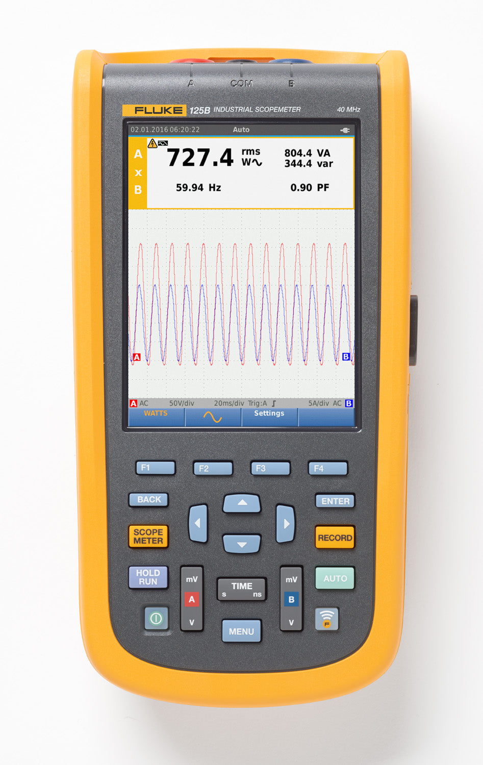 Osciloscopio Portátil Fluke 125B/INT