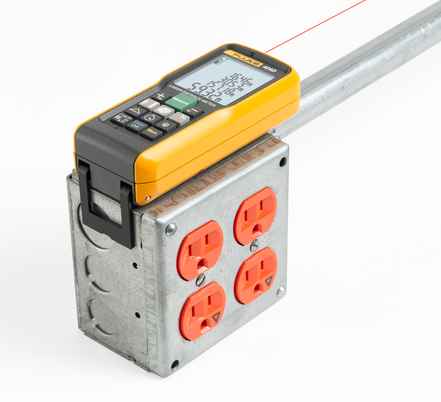 Medidor Láser de Distancia Fluke 424D