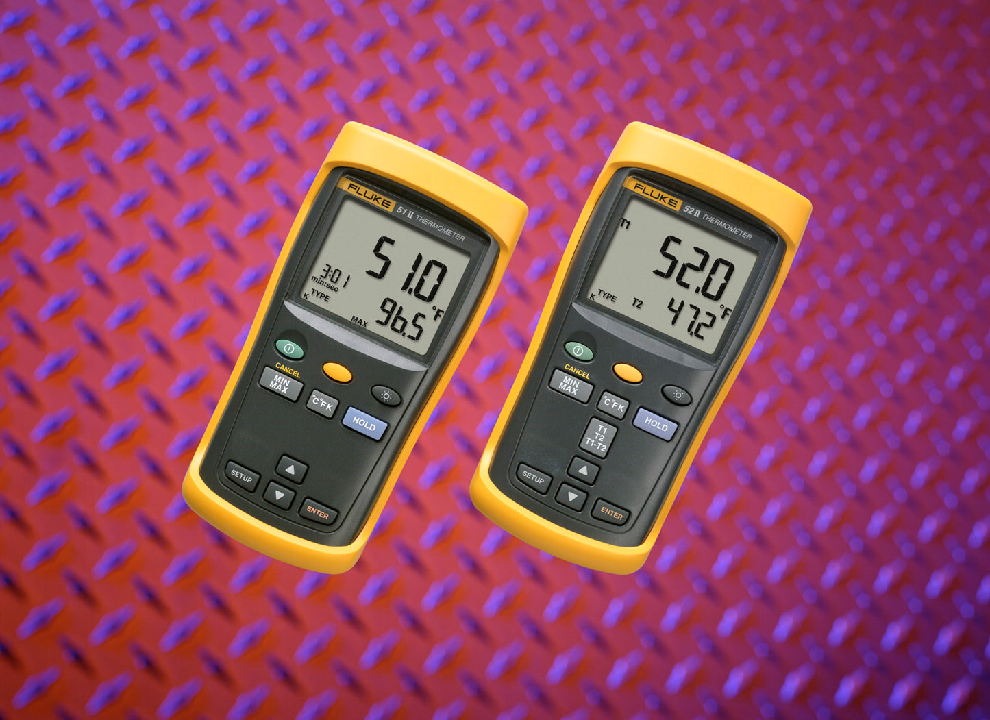 Termómetro Digital de Contacto Fluke 52-2